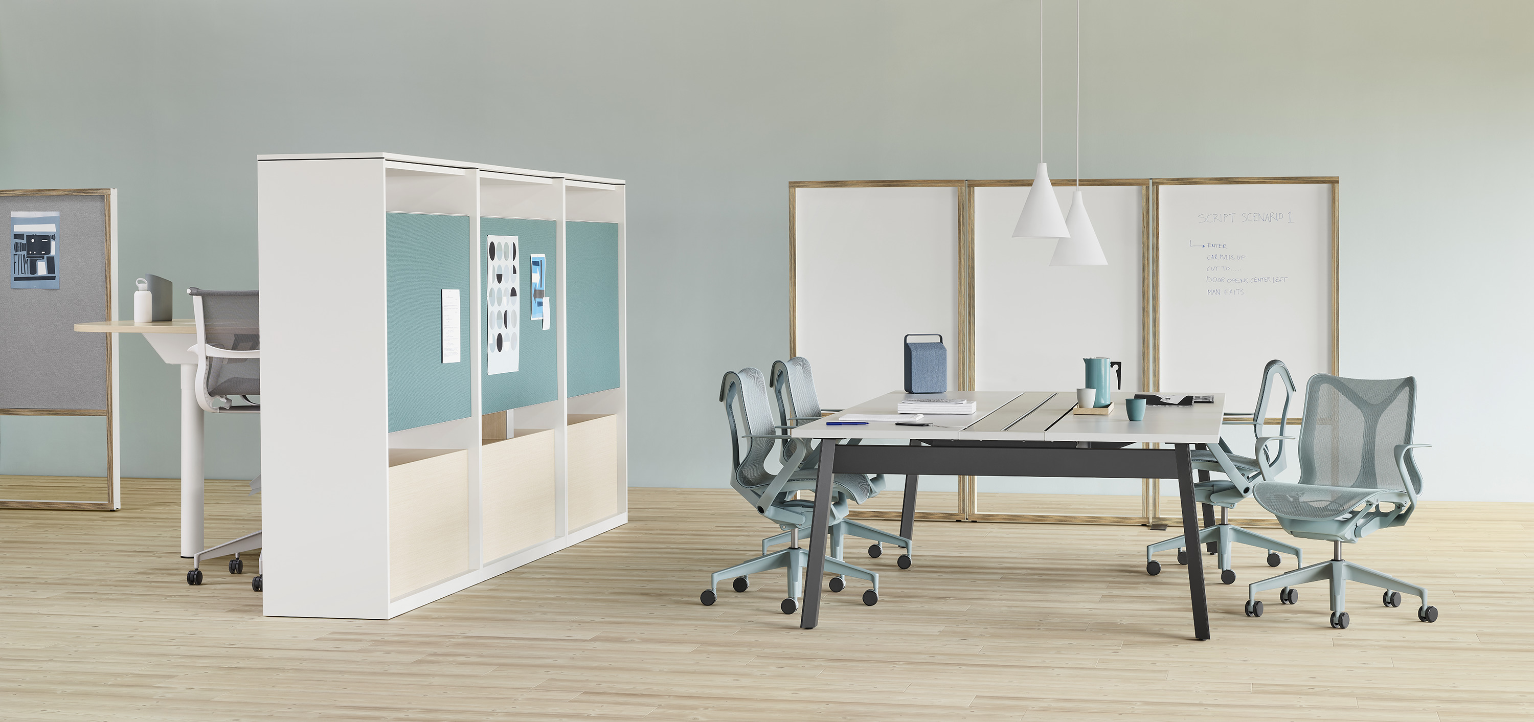 HUB视频系统|HUB视频应用|办公家具|设计师家具|Canvas Group 洽谈台